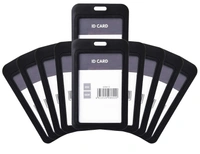 ID CARD HOLDER BLACK (SET OF10) C104 V