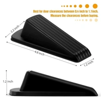 DOOR STOPPER (SET OF2) - Black