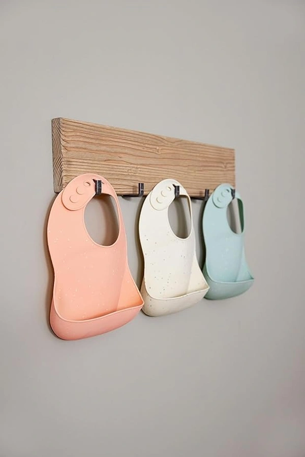 SILICON BABY APRON MIX