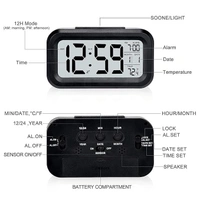 CRYSTAL ALARM CLOCK