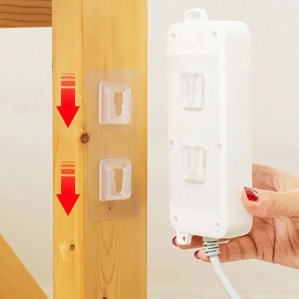 MALE FEMALE ADHESIVE WALL HOOK