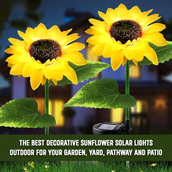 SOLAR SUNFLOWER LIGHT