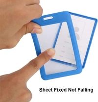 ID CARD HOLDER BLUE (SET OF10) C-104V