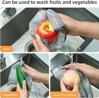WIRE DISHWASHING TOWEL