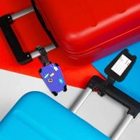Silicon Luggage Name Tags (set of 5)