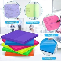 TRANSPARENT STICKY NOTES WITHOUT BOX PINK