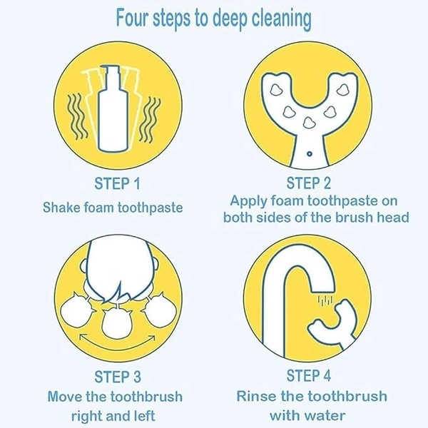 BABY U SHAPE TOOTH BRUSH