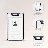 ID CARD HOLDER BLACK& WHITE (SET OF 5) 905V
