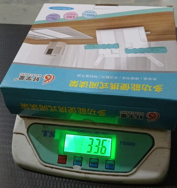 BOOK STAND PLASTIC WHITE