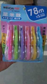 CORRECTION TAPE 78 MTR (SET OF 6)