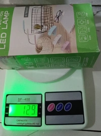 DESK LAMP WHITE WITH CLIP