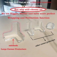 Glun Corner Protector (Set Of 4) 3 Side