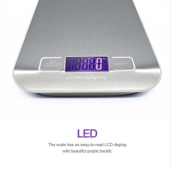 DIGITAL KITCHEN SCALE MAX:10000G D=1G 40PB