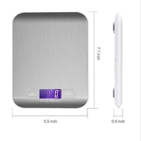 DIGITAL KITCHEN SCALE MAX:10000G D=1G 40PB