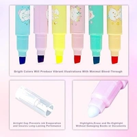 ERASABLE HIGHLIGHTER 2 SIDE (SET OF 6) M935