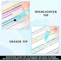 ERASABLE HIGHLIGHTER 2 SIDE (SET OF 6) M935