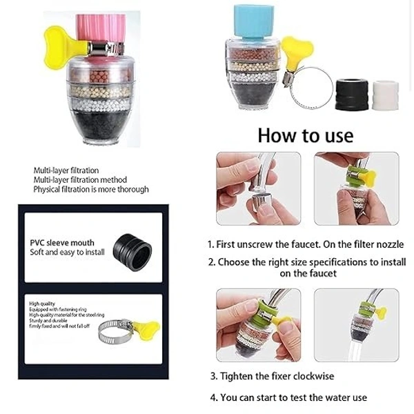 FAUCET FILTER 5 LAYERS
