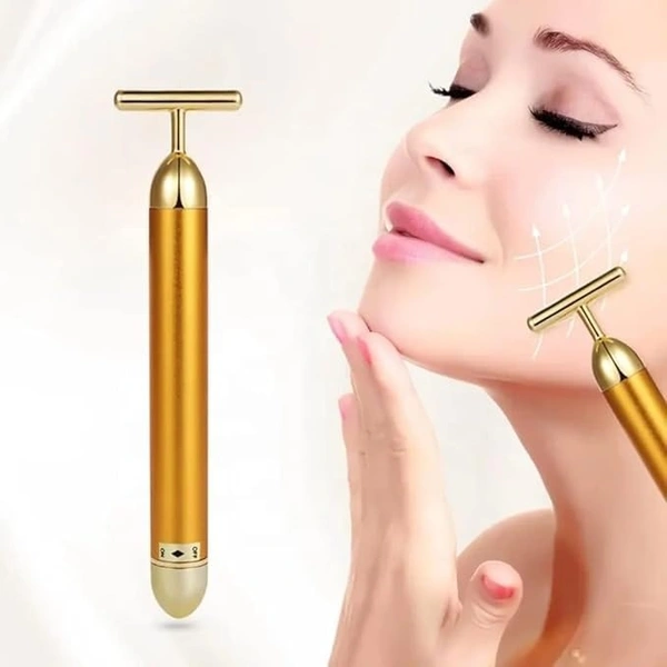 GOLD VIBRATION FACE YOGA ROLLER