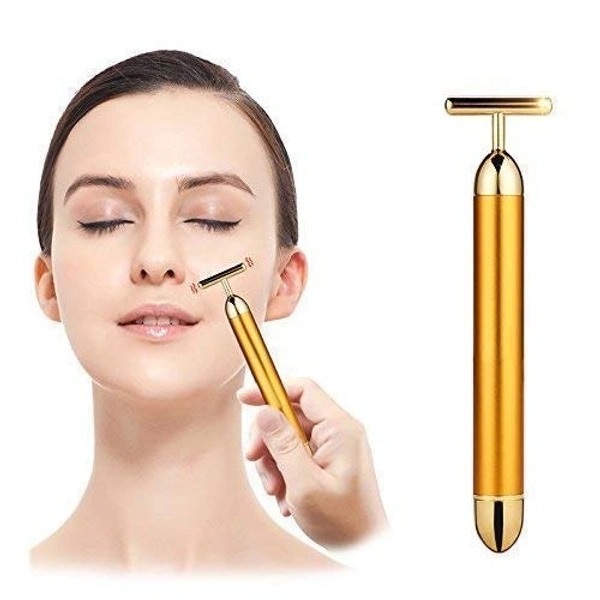 GOLD VIBRATION FACE YOGA ROLLER