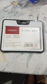 ID CARD HOLDER BLACK& WHITE (SET OF 5) 905 H