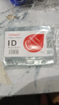 ID HOLDER PVC WATERPROOF A001(SET OF10) H