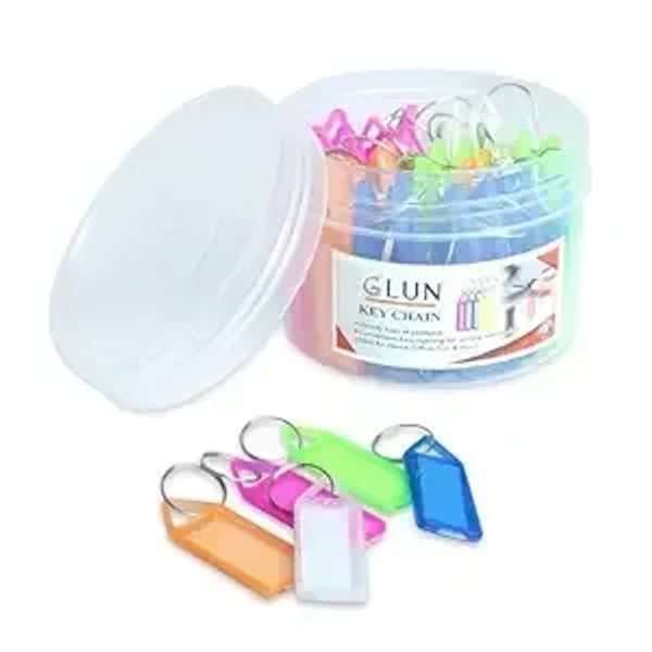 KEYCHAIN WITH NAME TAG (PACK OF 50)