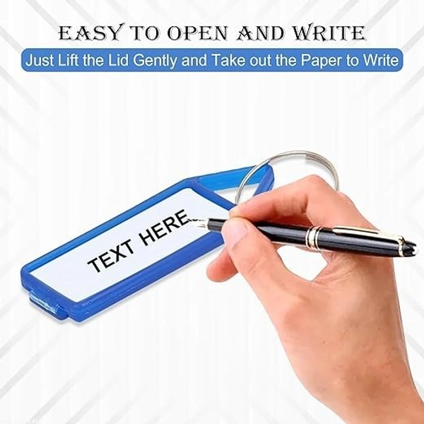 KEYCHAIN WITH NAME TAG (PACK OF 50)