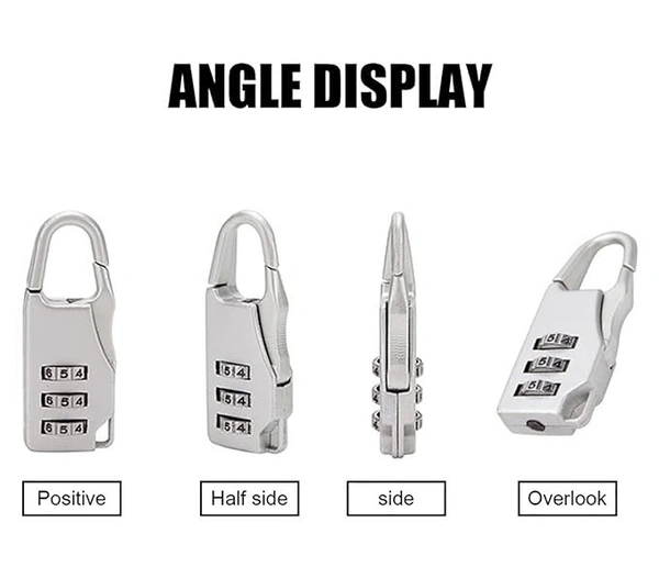 LOCK NUMBER PLASTIC 3 CODE CH-07A