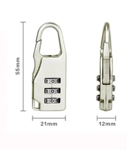 LOCK NUMBER PLASTIC 3 CODE CH-07A