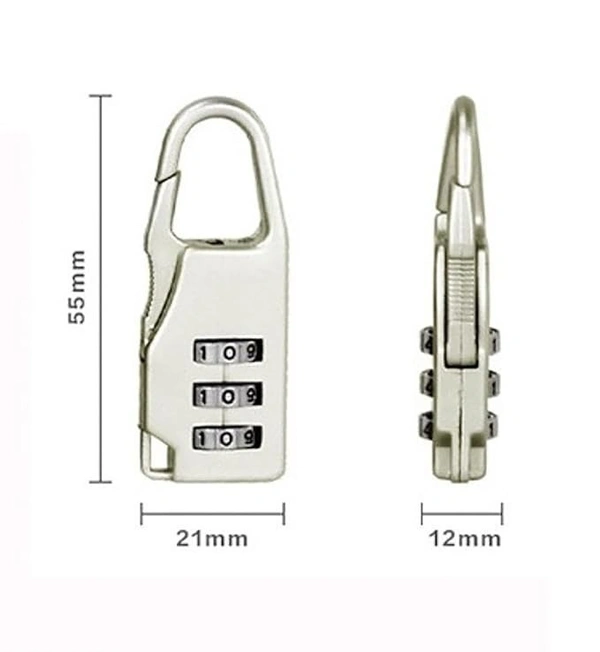 LOCK NUMBER PLASTIC 3 CODE CH-07A