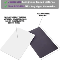 MAGNETIC STICKY NOTE 13X17 PLAIN
