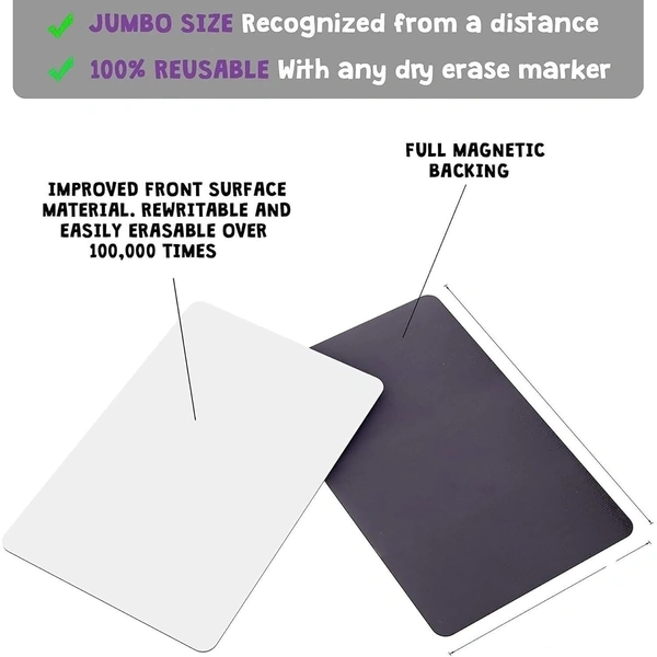 MAGNETIC STICKY NOTE 13X17 PLAIN