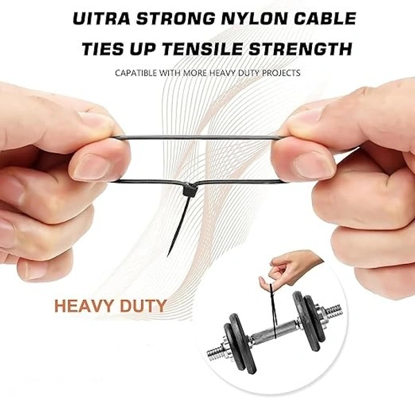 NYLON CABLE TIE MIX SIZE COLOUR