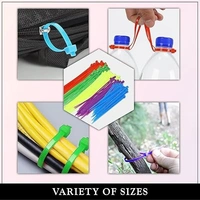 NYLON CABLE TIE MIX SIZE COLOUR