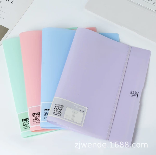 CLEAR BOOK FILE A5