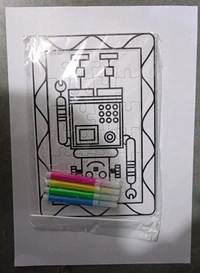 PUZZLE PAINTING SHEET