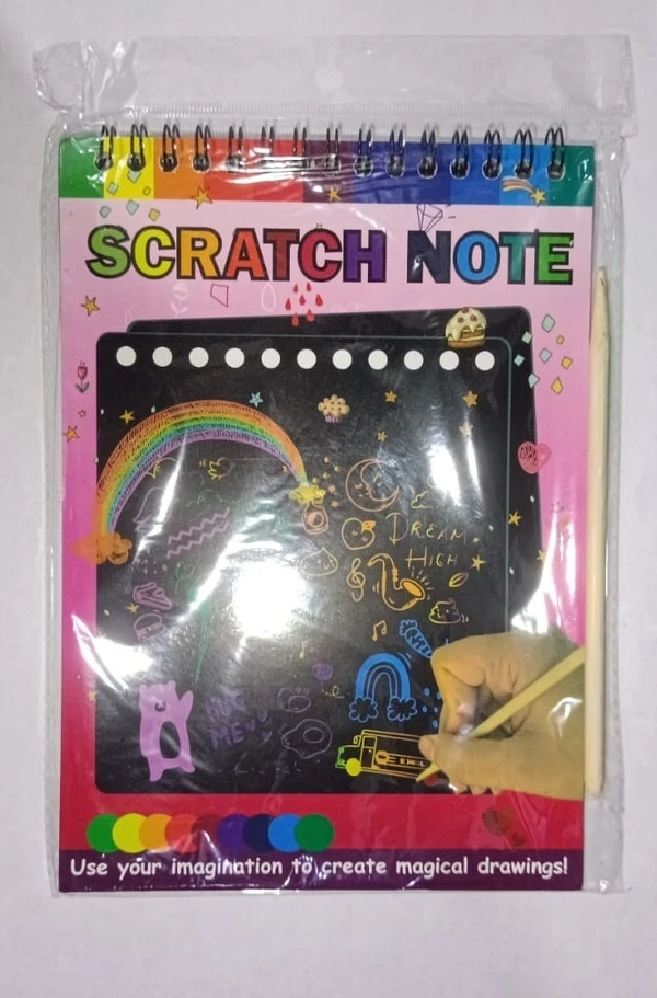 SCRATCH BOOK 14X20 PLAIN