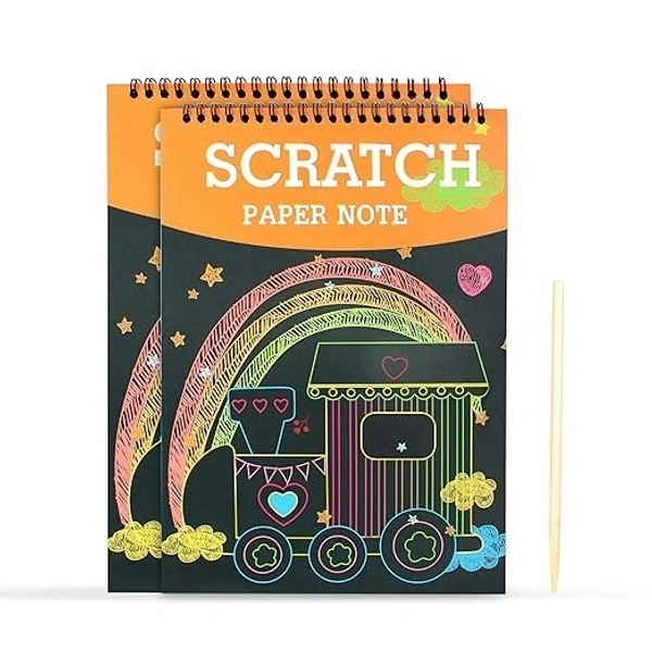 SCRATCH BOOK 20X27 PLAIN A4