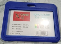 SLIDING ID CARD HOLDER BLUE (SET OF 5)C-981H