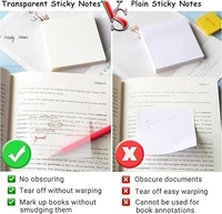 TRANSPARENT STICKY NOTE COLOUR (50 SHEETS)