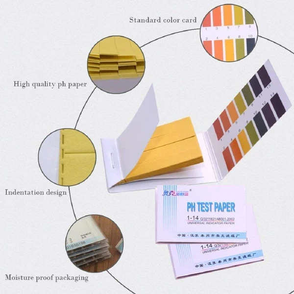 UNIVERSAL INDICATOR PAPER (PH 1-14)