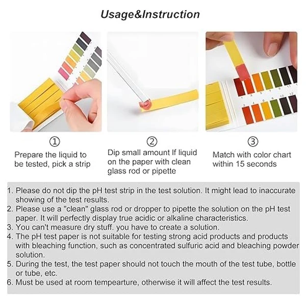 UNIVERSAL INDICATOR PAPER (PH 1-14)