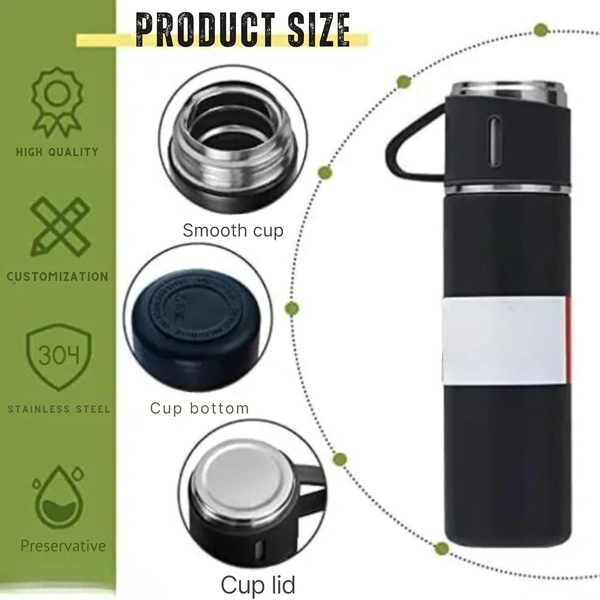 VACCUME FLASK BLACK