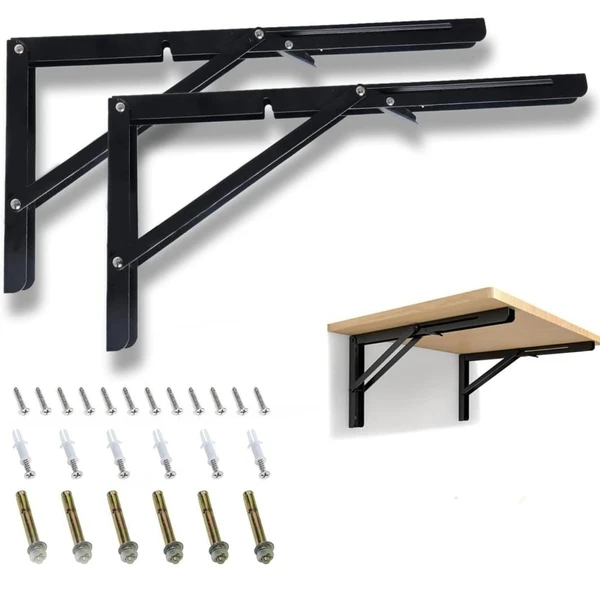 FOLDING SHELF BRACKETS 10"