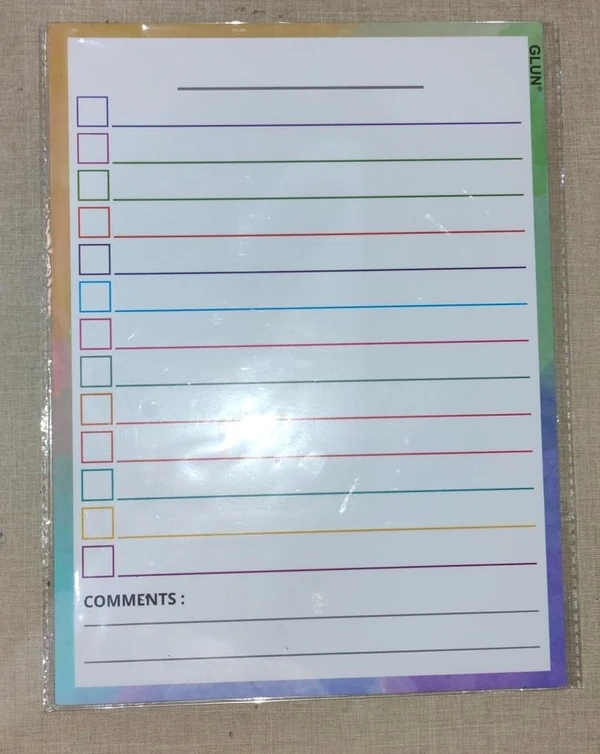 Magnetic Sticky Note 9x12 Daily