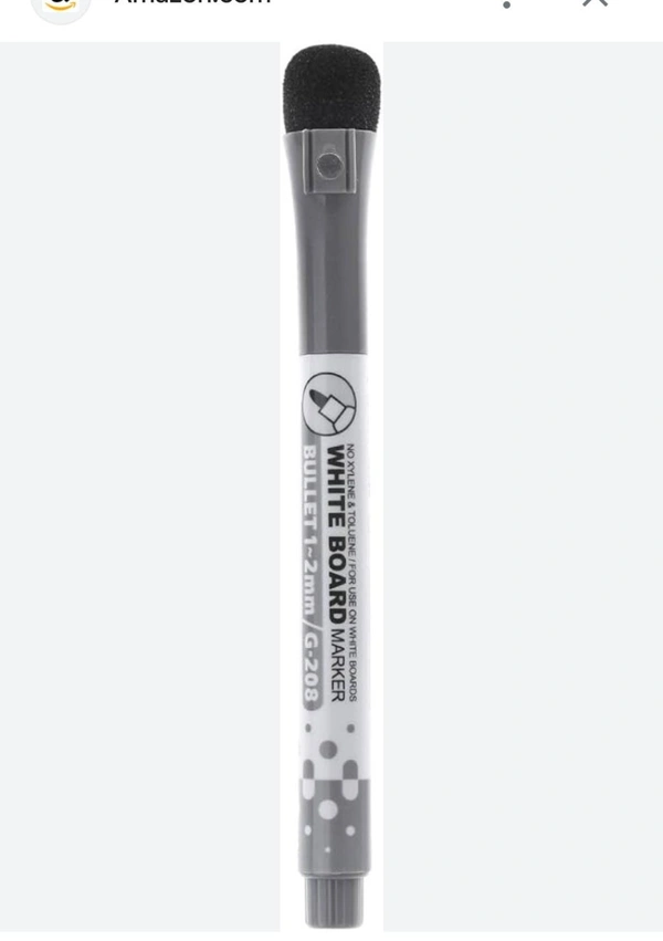 ERASABLE MARKER BLACK
