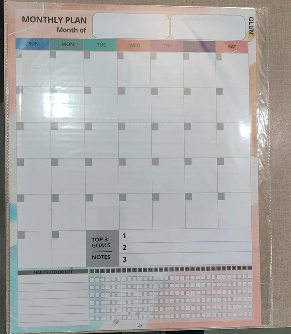 MAGNETIC STICKY NOTE 13X17 MONTHLY - 13X17 CM