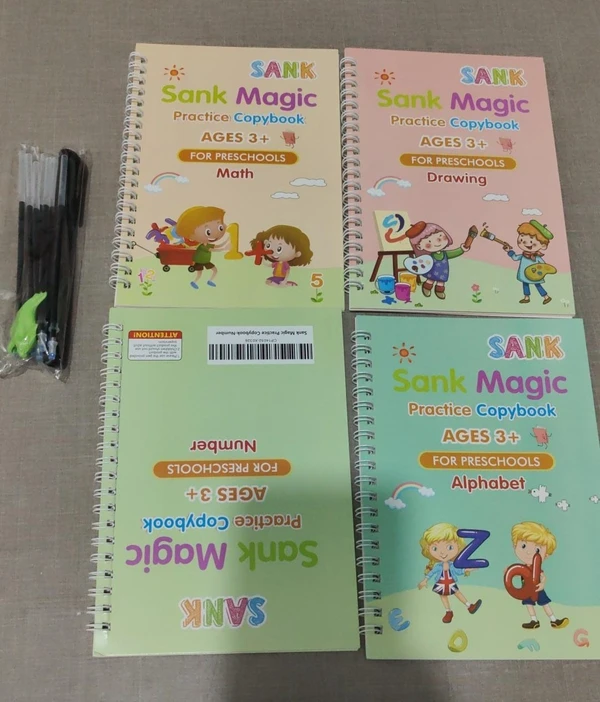 SANK MAGIC BOOK WITH 10 REFILL 