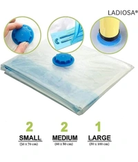 VACCUM STORAGE BAG( SET OF 5)