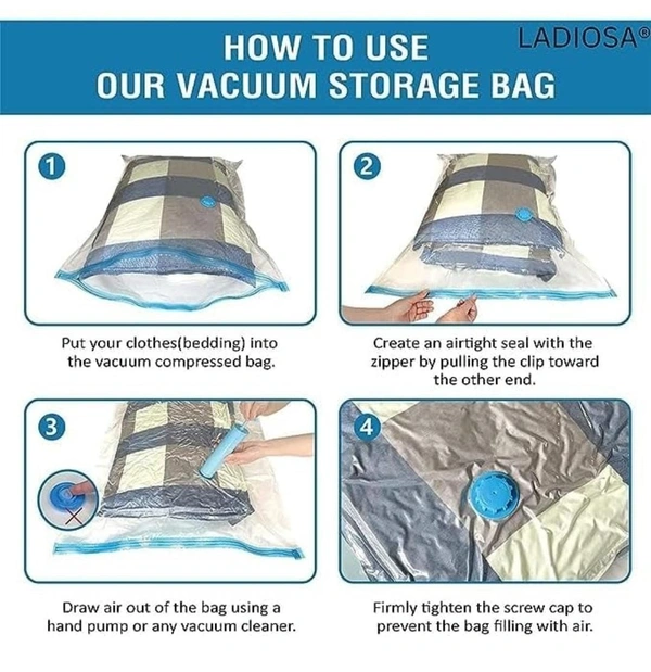 VACCUM STORAGE BAG( SET OF 5)